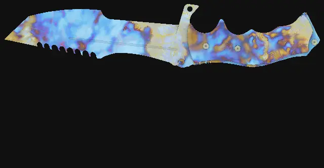 Huntsman Knife Case Hardened seed 488 playside
