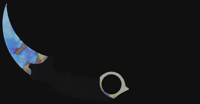 Karambit Case Hardened seed 262 playside