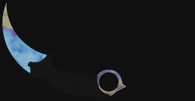 Karambit Case Hardened seed 282 playside