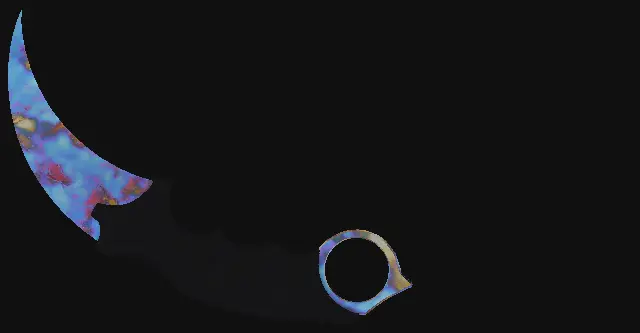 Karambit Case Hardened seed 413 playside