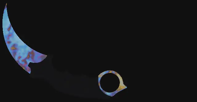 Karambit Case Hardened seed 509 playside