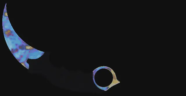Karambit Case Hardened seed 57 playside