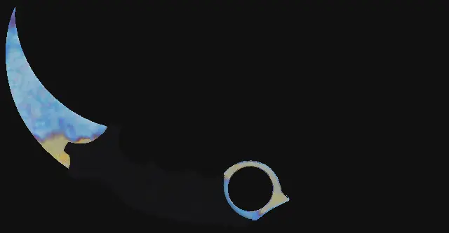 Karambit Case Hardened seed 698 playside