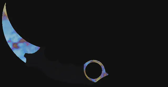 Karambit Case Hardened seed 811 playside