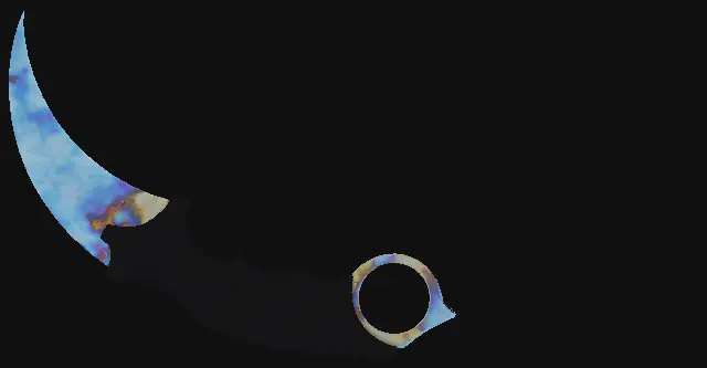 Karambit Case Hardened seed 868 playside