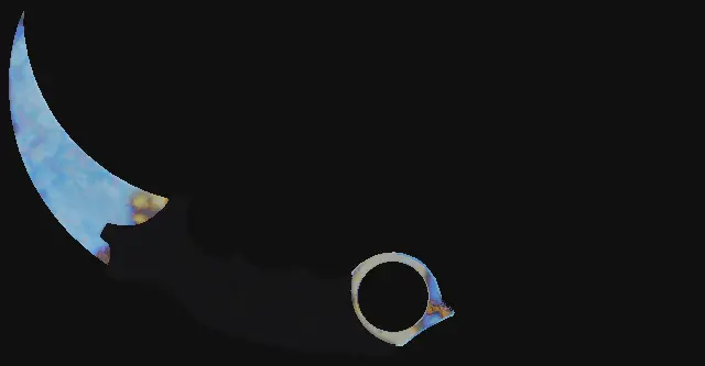 Karambit Case Hardened seed 905 pattern render