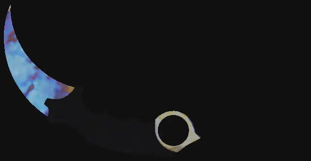 Karambit Case Hardened seed 914 playside
