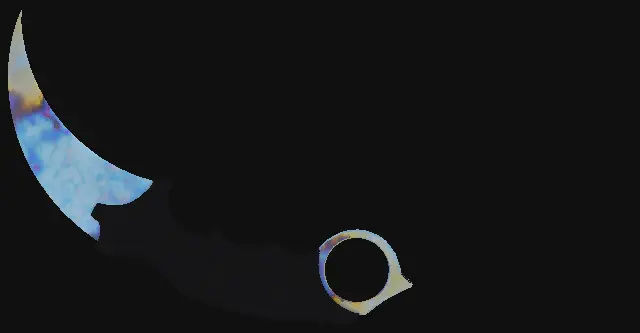 Karambit Case Hardened seed 917 playside