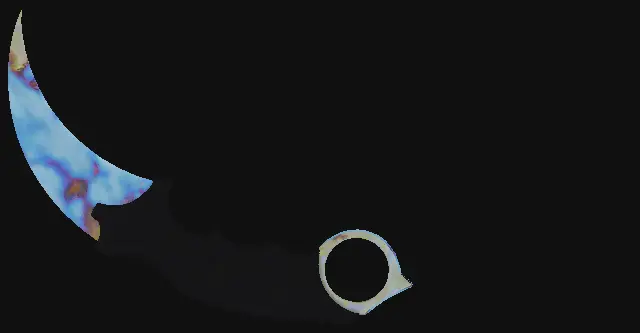 Karambit Case Hardened seed 92 playside