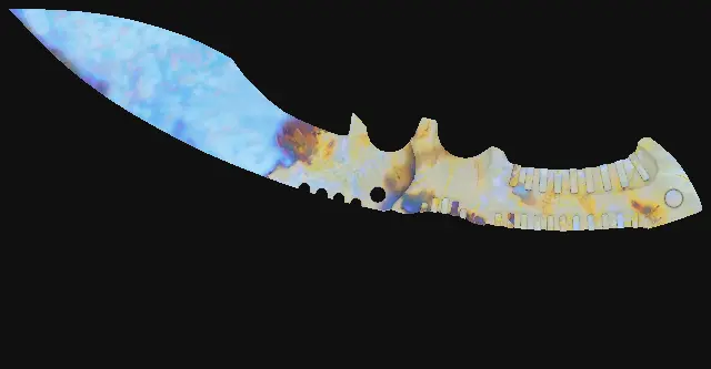 Kukri Knife Case Hardened seed 720 playside