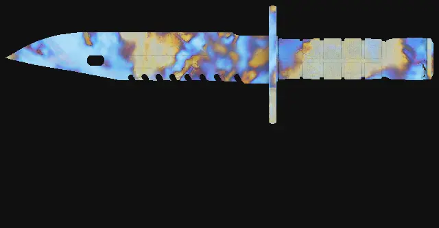 M9 Bayonet Case Hardened seed 858 playside