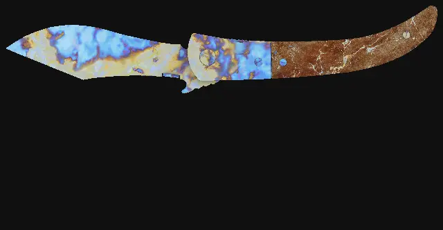 Navaja Knife Case Hardened seed 169 playside