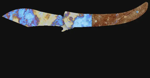 Navaja Knife Case Hardened seed 28 playside