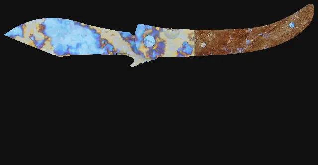 Navaja Knife Case Hardened seed 640 playside