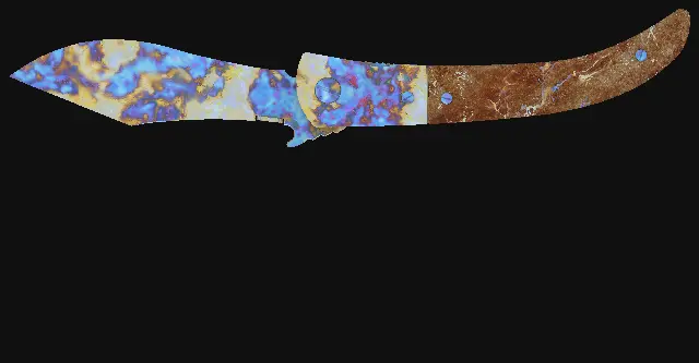 Navaja Knife Case Hardened seed 737 playside