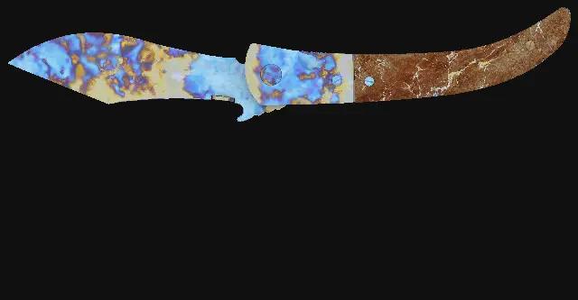Navaja Knife Case Hardened seed 995 playside