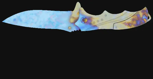 Nomad Knife Case Hardened seed 13 playside