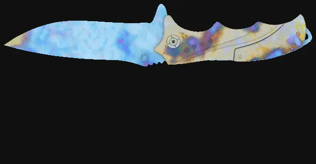 Nomad Knife Case Hardened seed 14 playside