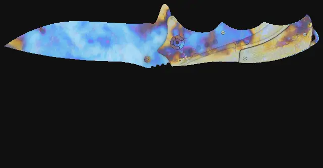 Nomad Knife Case Hardened seed 180 playside