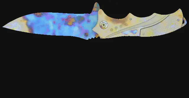 Nomad Knife Case Hardened seed 223 playside