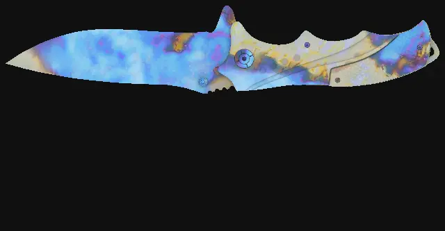 Nomad Knife Case Hardened seed 236 playside