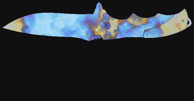 Nomad Knife Case Hardened seed 262 playside