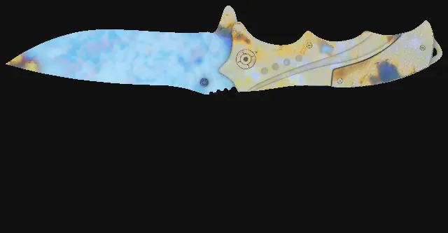 Nomad Knife Case Hardened seed 447 playside