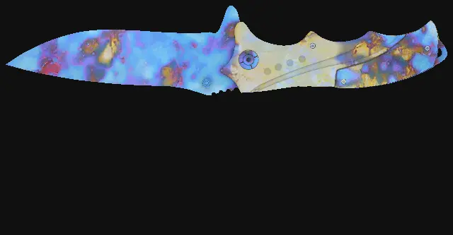 Nomad Knife Case Hardened seed 495 playside