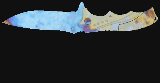 Nomad Knife Case Hardened seed 497 playside