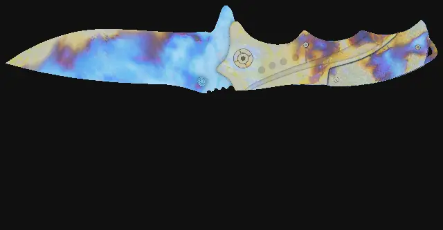 Nomad Knife Case Hardened seed 55 playside