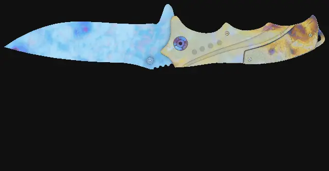 Nomad Knife Case Hardened seed 557 playside