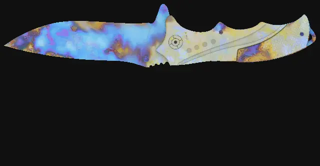Nomad Knife Case Hardened seed 624 playside
