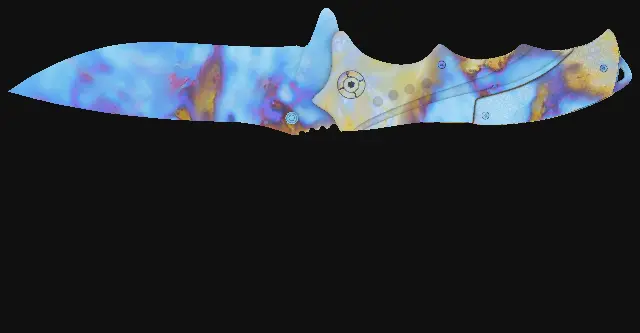 Nomad Knife Case Hardened seed 631 playside
