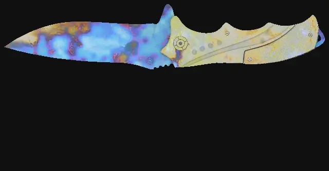 Nomad Knife Case Hardened seed 649 playside