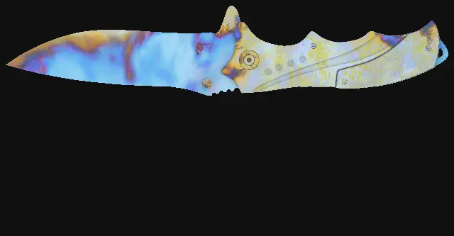 Nomad Knife Case Hardened seed 668 playside