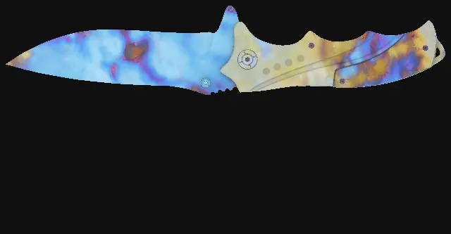 Nomad Knife Case Hardened seed 700 playside