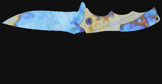 Nomad Knife Case Hardened seed 702 playside