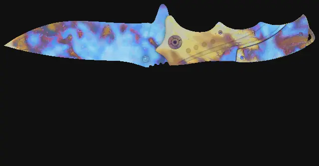 Nomad Knife Case Hardened seed 79 playside