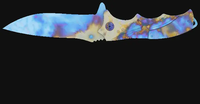 Nomad Knife Case Hardened seed 844 playside