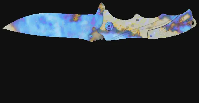 Nomad Knife Case Hardened seed 849 playside