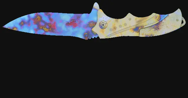 Nomad Knife Case Hardened seed 890 playside