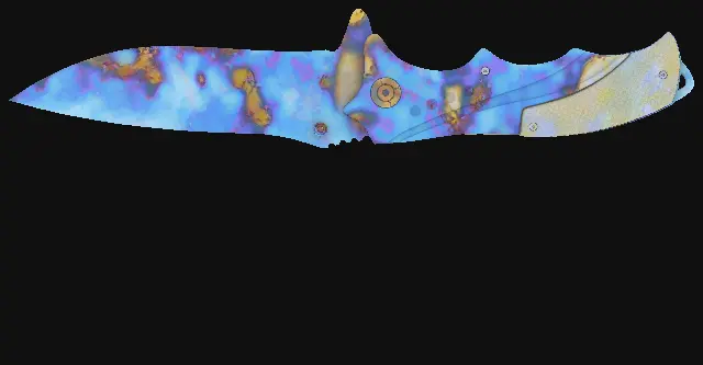 Nomad Knife Case Hardened seed 922 playside