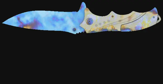 Nomad Knife Case Hardened seed 961 playside