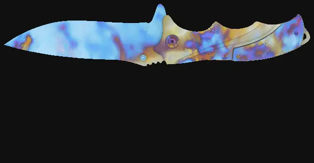 Nomad Knife Case Hardened seed 985 playside