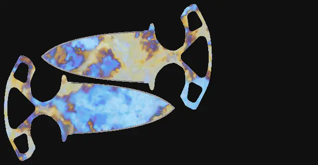Shadow Daggers Case Hardened seed 14 playside