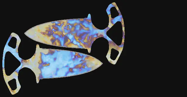 Shadow Daggers Case Hardened seed 488 playside