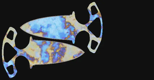 Shadow Daggers Case Hardened seed 59 playside