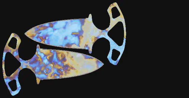 Shadow Daggers Case Hardened seed 750 playside