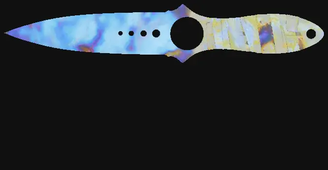 Skeleton Knife Case Hardened seed 640 playside