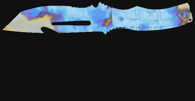 Survival Knife Case Hardened seed 130 playside